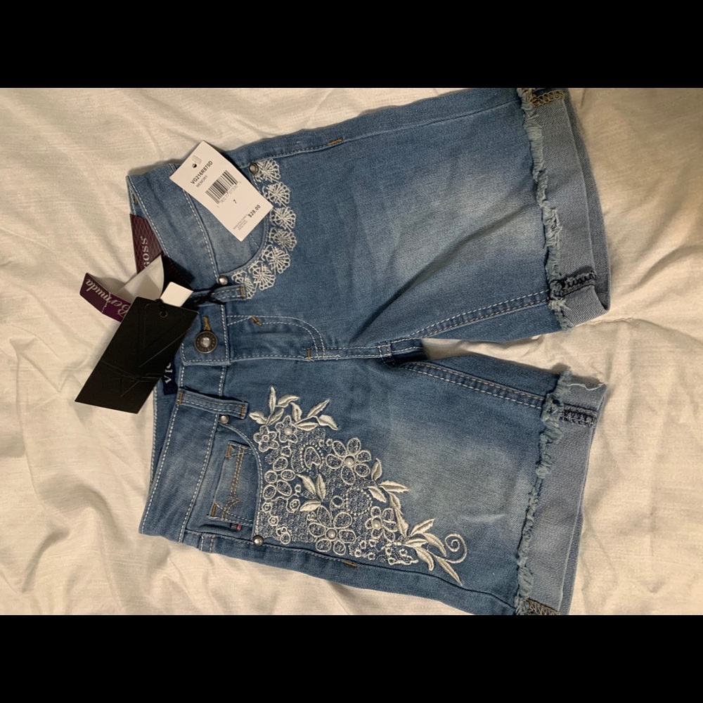 Girls Denim Shorts